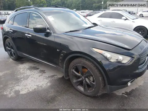 JN8CS1MW9HM410445 — 2017 Infiniti QX70, Естественный износ, фото до ремонта