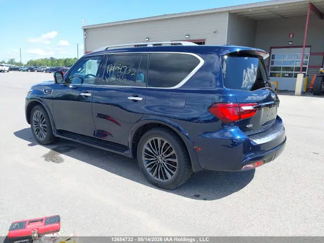 JN8AZ2AEXR9327454 — 2024 Infiniti QX80 Luxe/Premium Select, фото 3 с аукциона IAAI 14.10.2026, Передняя часть