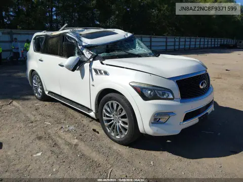 JN8AZ2NC8F9371599 — 2015 Infiniti QX80, Повреждения со всех сторон, фото до ремонта