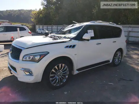 2015 Infiniti Qx80 VIN JN8AZ2NC8F9371599 фото 2