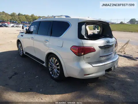 2015 Infiniti Qx80 VIN JN8AZ2NC8F9371599 фото 3