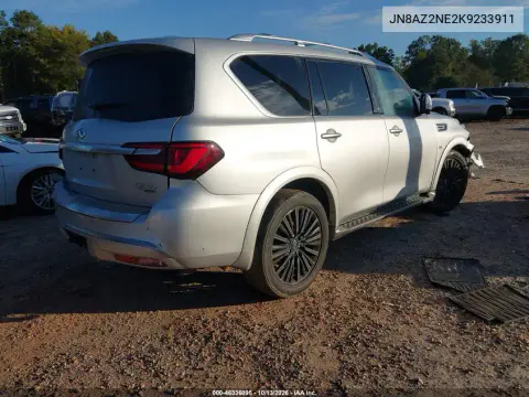2019 Infiniti Qx80 Limited VIN JN8AZ2NE2K9233911 фото 4