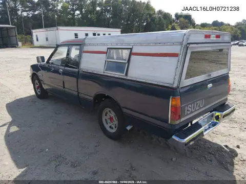 1987 Isuzu Pup Space Cab VIN JAACL16L0H0721238 фото 4