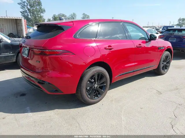 SADCT2EX7TA758717 — 2026 Jaguar F-Pace R-Dynamic S P250 AWD Automatic, фото 4 с аукциона IAAI 30.09.2026, Левый бок