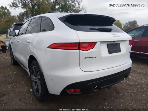SADCL2BV7HA897675 — 2017 Jaguar F-Pace, фото 4 с аукциона IAAI, Правый бок