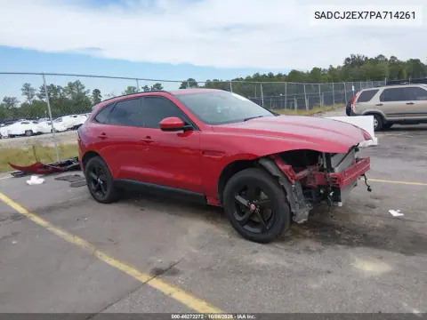 SADCJ2EX7PA714261 — 2023 Jaguar F-Pace, Передняя часть, фото до ремонта