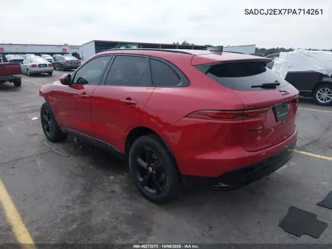 2023 Jaguar F-Pace S P250 Awd Automatic VIN SADCJ2EX7PA714261 фото 4
