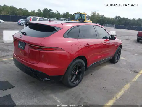2023 Jaguar F-Pace S P250 Awd Automatic VIN SADCJ2EX7PA714261 фото 5