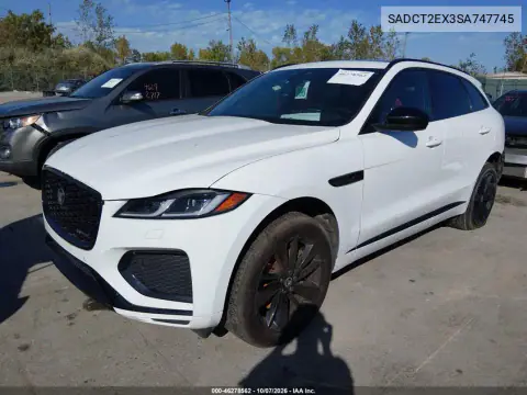 2025 Jaguar F-Pace R-Dynamic S P250 Awd Automatic VIN SADCT2EX3SA747745 фото 3