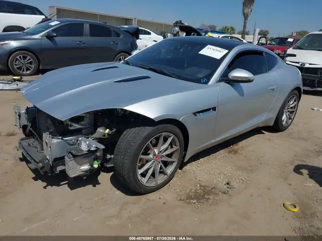 SAJDD1GX1KCK61011 — 2019 Jaguar F-Type P300, фото 2 с аукциона IAAI 30.09.2026, Передняя часть