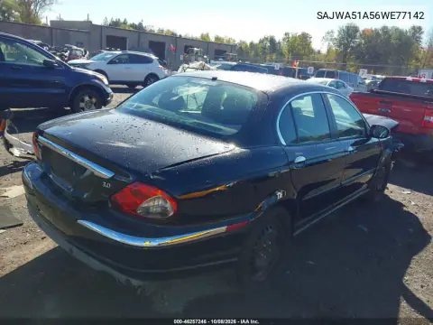 2006 Jaguar X-Type 3.0 VIN SAJWA51A56WE77142 фото 4