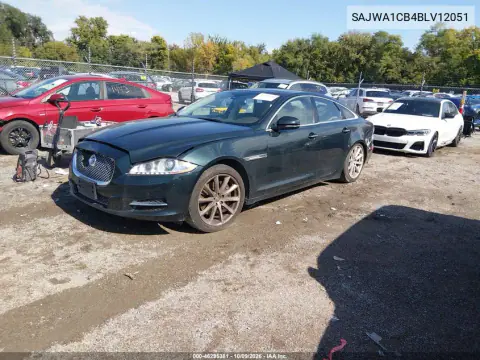 2011 Jaguar Xj VIN SAJWA1CB4BLV12051 фото 2