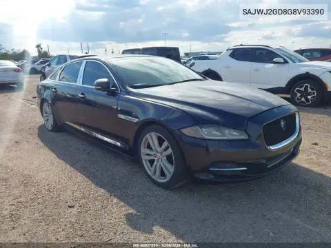 SAJWJ2GD8G8V93390 — 2016 Jaguar XJ, Естественный износ, фото до ремонта