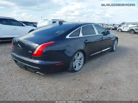 2016 Jaguar Xj Xjl Portfolio VIN SAJWJ2GD8G8V93390 фото 4