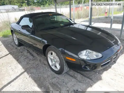 SAJGX2742VC011149 — 1997 Jaguar XK, Естественный износ, фото до ремонта