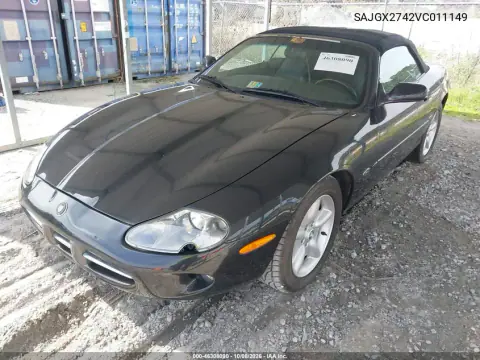 1997 Jaguar Xk8 VIN SAJGX2742VC011149 фото 2