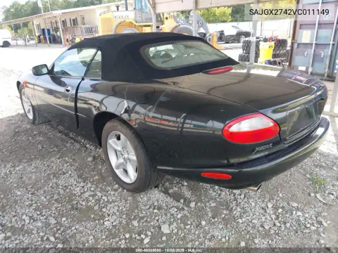1997 Jaguar Xk8 VIN SAJGX2742VC011149 фото 3