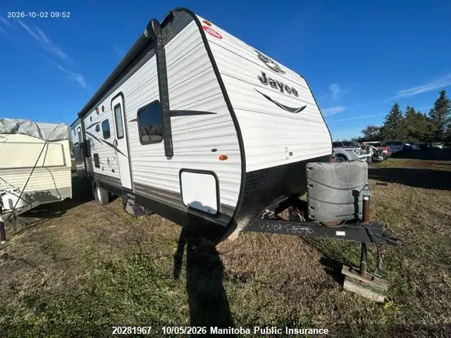 1UJBJ0BT1H17T0440 — 2017 Jayco Jayco, Град (Hail), фото до ремонта