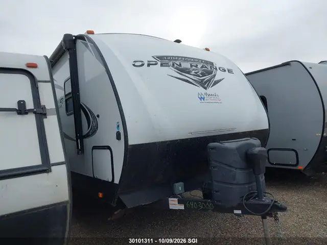 58TBH0BR3K3UJ3170 — 2019 Jayco Open Range RV 2910RL, Крыша (Roof Damage), фото до ремонта