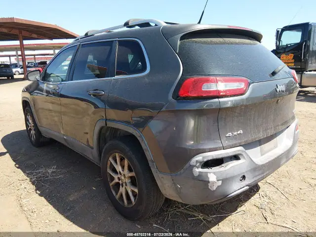 1C4PJMCBXFW589046 — 2015 Jeep Cherokee Latitude, фото 3 с аукциона IAAI 13.10.2026, Естественный износ
