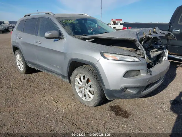1C4PJMDSXEW275541 — 2014 Jeep Cherokee Limited, Передняя часть (Front), фото до ремонта