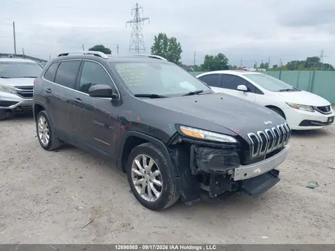 1C4PJLDB1HW645192 — 2017 Jeep Cherokee Limited, Передняя часть (Front), фото до ремонта