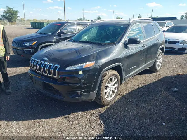 1C4PJMCSXFW754450 — 2015 Jeep Cherokee North, фото 2 с аукциона IAAI 29.09.2026, Передняя часть