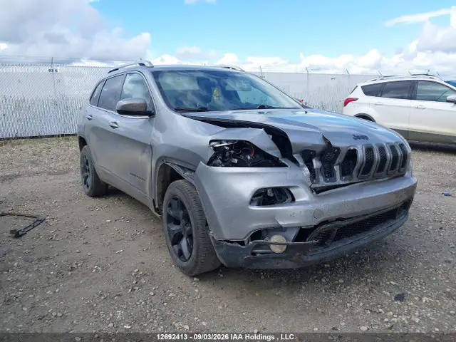 1C4PJMCS1GW166177 — 2016 Jeep Cherokee North, Передняя часть (Front), фото до ремонта