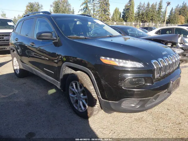 1C4PJMAB2HW556144 — 2017 Jeep Cherokee Sport 4X4, Естественный износ (Normal Wear & Tear), фото до ремонта