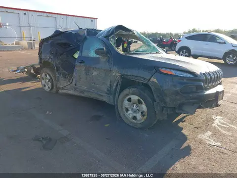 1C4PJMAS1EW322413 — 2014 Jeep Cherokee Sport, Передняя часть (Front), фото до ремонта