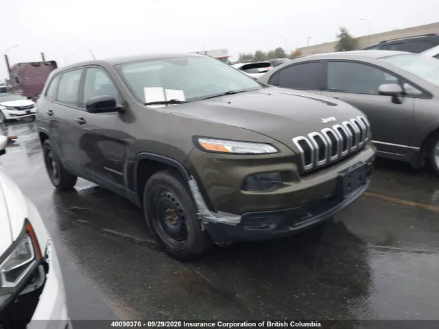 2014 Jeep Cherokee Sport VIN 1C4PJLAB3EW321547 фото 1