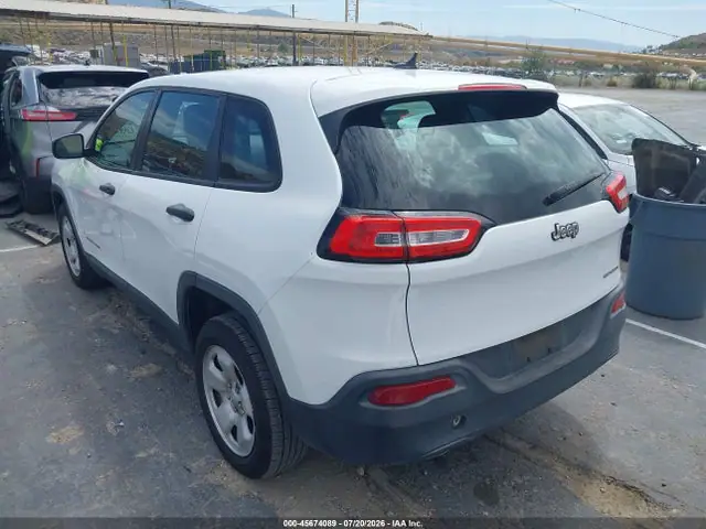 1C4PJLAB7EW246402 — 2014 Jeep Cherokee Sport, фото 3 с аукциона IAAI 30.09.2026, Передняя часть