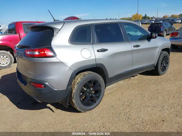 1C4PJMAS3FW672837 — 2015 Jeep Cherokee Sport, фото 4 с аукциона IAAI 14.10.2026, Передняя часть