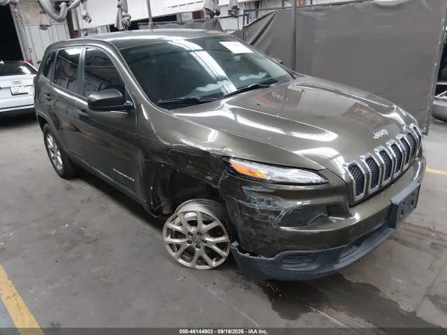 2015 Jeep Cherokee Sport VIN 1C4PJMAB1FW564586 фото 1