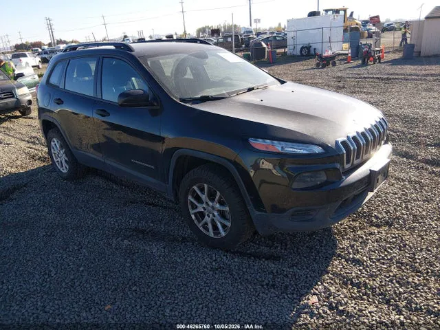 2015 Jeep Cherokee Sport VIN 1C4PJMAB3FW665810 фото 1