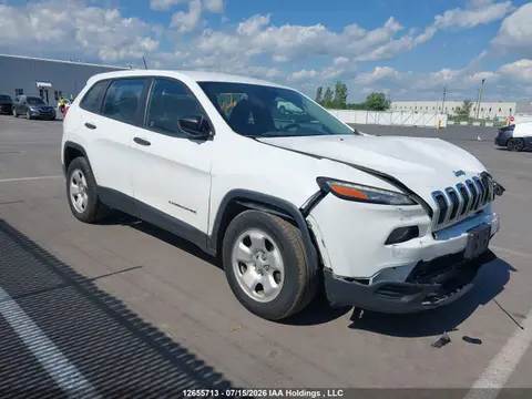1C4PJLABXGW201537 — 2016 Jeep Cherokee Sport, Передняя часть (Front), фото до ремонта