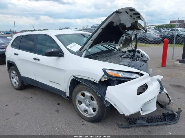 2016 Jeep Cherokee Sport VIN 1C4PJMABXGW294162 фото 1