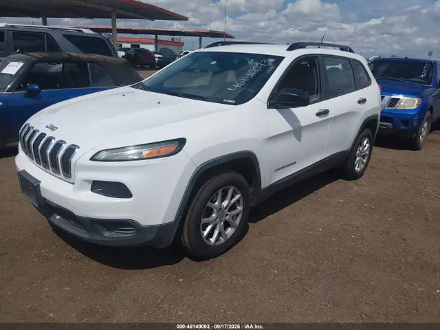 2016 Jeep Cherokee Sport VIN 1C4PJLAB1GW125822 фото 2