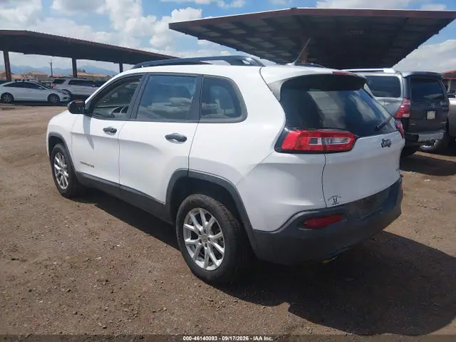 2016 Jeep Cherokee Sport VIN 1C4PJLAB1GW125822 фото 3