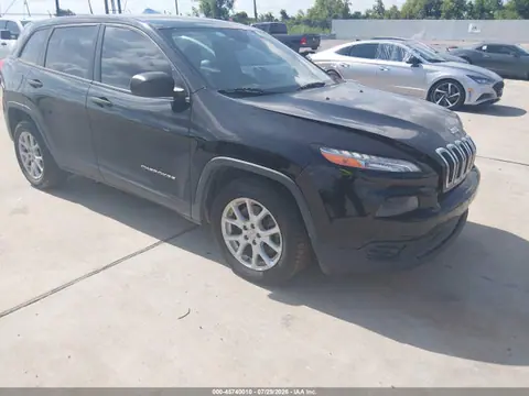 1C4PJLAB4HD221439 — 2017 Jeep Cherokee Sport, Передняя часть (Front End), фото до ремонта