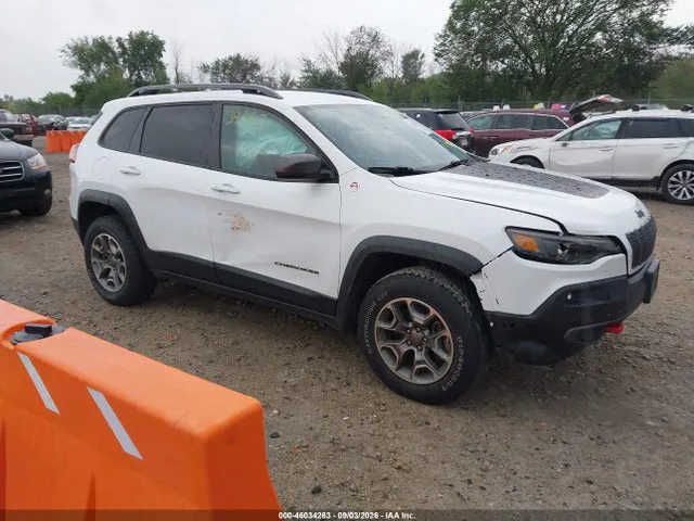 2021 Jeep Cherokee Trailhawk 4x4 VIN 1C4PJMBX5MD165702 фото 1