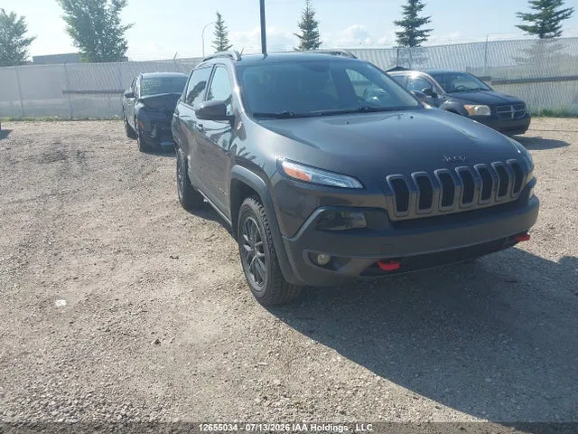 2015 Jeep Cherokee Trailhawk VIN 1C4PJMBS1FW592239 фото 1