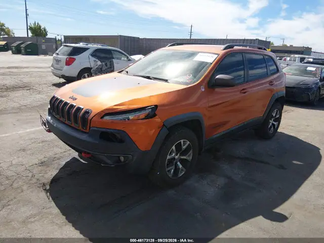 1C4PJMBS2GW154444 — 2016 Jeep Cherokee Trailhawk, фото 2 с аукциона IAAI 14.10.2026, Передняя часть