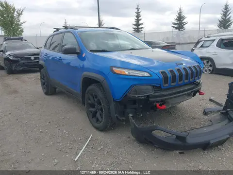 1C4PJMBX1JD558124 — 2018 Jeep Cherokee Trailhawk, Передняя часть (Front), фото до ремонта