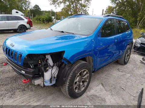 2021 Jeep Cherokee Trailhawk VIN 1C4PJMBX7MD193758 фото 2