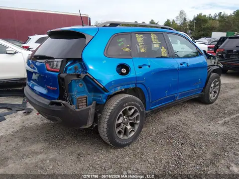 2021 Jeep Cherokee Trailhawk VIN 1C4PJMBX7MD193758 фото 4