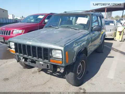 1J4FT28S1YL129243 — 2000 Jeep Cherokee, фото 3 с аукциона IAAI, Естественный износ