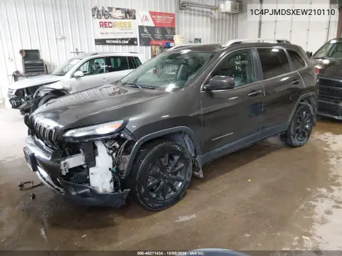 2014 Jeep Cherokee Limited VIN 1C4PJMDSXEW210110 фото 3