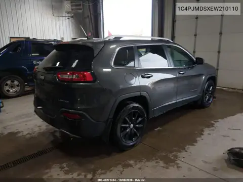 2014 Jeep Cherokee Limited VIN 1C4PJMDSXEW210110 фото 5