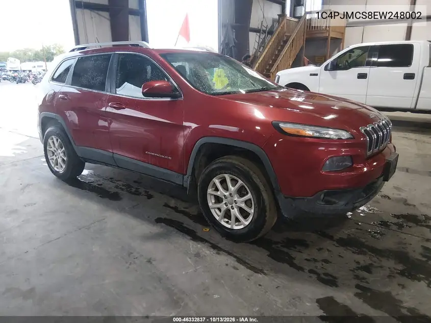 1C4PJMCS8EW248002 — 2014 Jeep Cherokee, фото 2 с аукциона IAAI, Правый бок